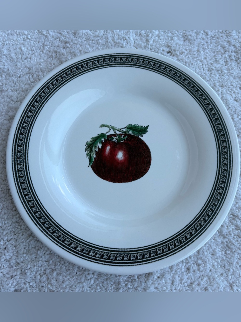 Vintage Pfaltzgraff Farmers Market Tomato Salad Plate